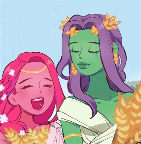 Demeter and Persephone : r/UnpopularLoreOlympus