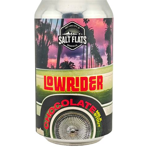Salt Flats Brewing: Lowrider Chocolate Milk Stout - 12oz – The Original ...