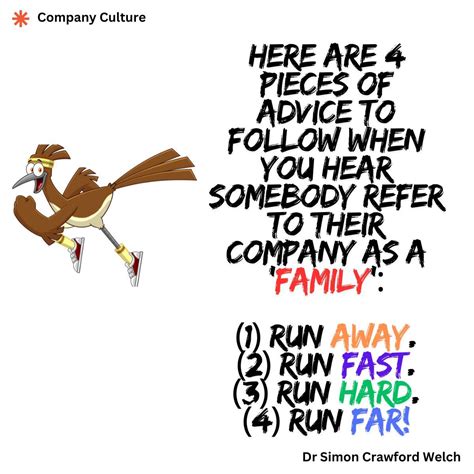 🚨 Your company is NOT your family: here’s why that matters 🚨 | Simon Crawford Welch, Ph.D.