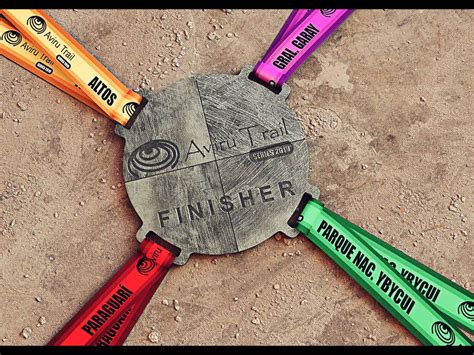 Diseño de medalla para evento deportivo / Medal design for sporting ...