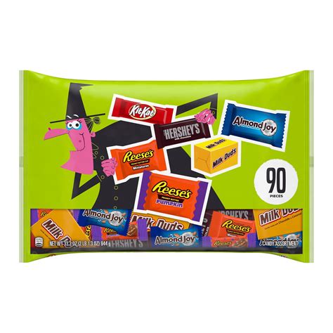 Hershey's Large Family Variety Bag, Individually Packed Assorted ...