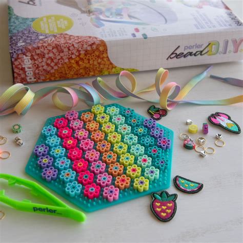 Bead D.I.Y. Shoe Decoration Activity Kit | Perler | Diy perler bead ...
