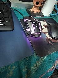 amazon basics Optical USB Gaming Mouse with LED Effect | Up to 3200 DPI ...