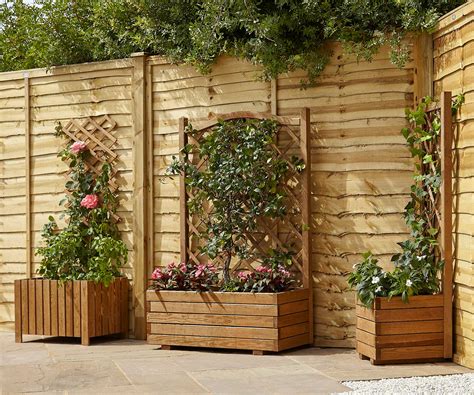 Try a planter box with trellis to increase backyard privacy | Homes and ...