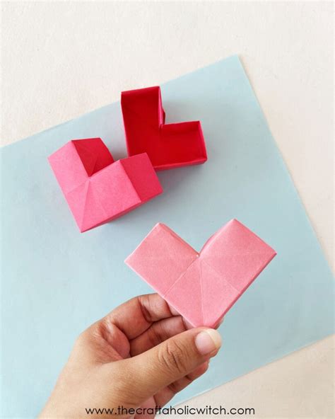 Image result for Heart Origami Box Tutorial