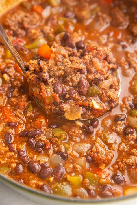 Easy Stove Top Beef Chili | Recipe | Chili recipe stovetop, Chili ...
