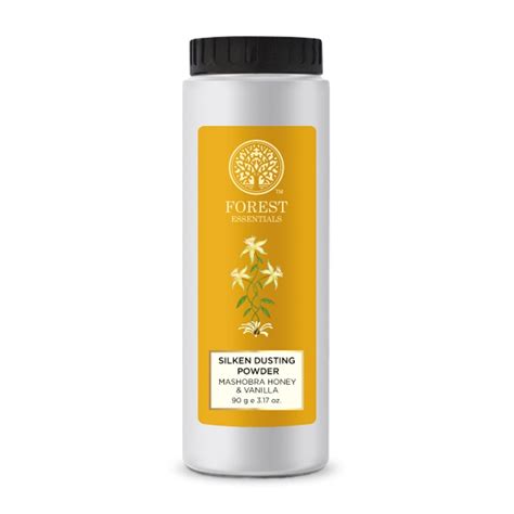 Forest Essentials Mashobra Honey & Vanilla Silken Dusting Powder (90g ...