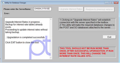 Interest Rate Change Tool 2015 for SCS and SSA