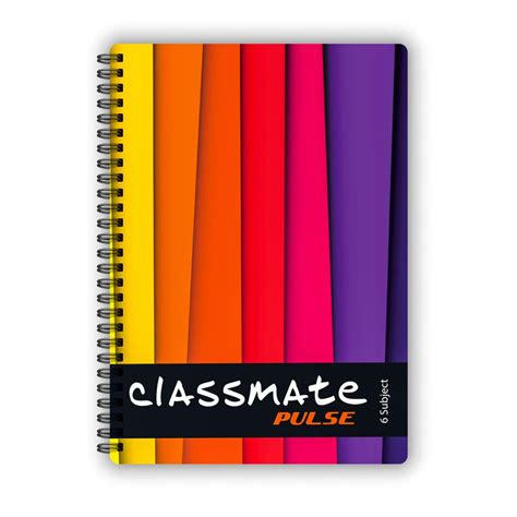 Classmate Pulse Spiral Notebook - Single line, 300 Pages, Wiro, 240mm x ...