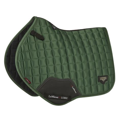 Lemieux loire classic close contact saddle pad full l hunter green ...