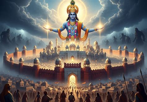 The Grand Fort - Krishna's Miraculous Fortress | KidsGen