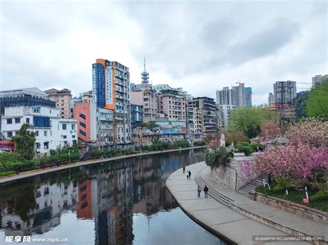 遵义湘江河风景摄影图__建筑景观_自然景观_摄影图库_昵图网nipic.com