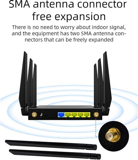 VELATEMOR 5G CPE Router, WiFi6 Dual Band Router with 8 India | Ubuy