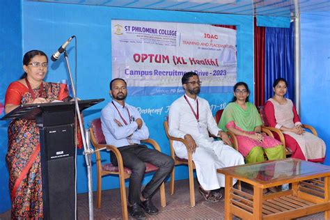 OPTUM Company Training Program Concluding Ceremony | St Philomena ...