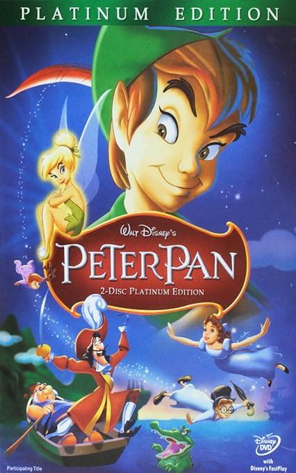 Peter Pan (DVD, 2007, 2-Disc Set, Platinum Edition) Brand New: Amazon ...