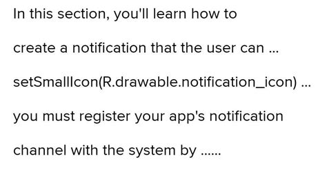 i where you will find your app notification. - Brainly.in