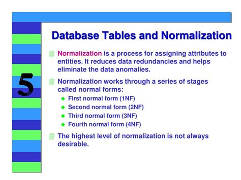 Image result for Normalization Database as Level