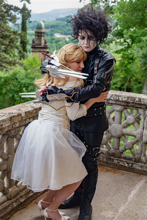 Edward Scissorhands And Kim Costume Edward Scissorhands Costume And