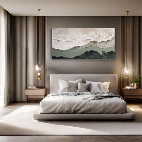 Premium Guest Bedroom Design with Vertical Slat Accents and Nature- In ...