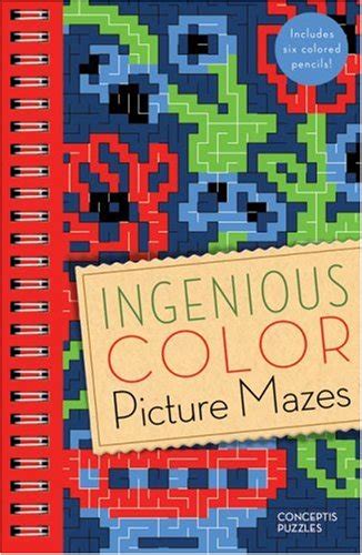 Buy Ingenious Color Picture Mazes Book Online at Low Prices in India ...