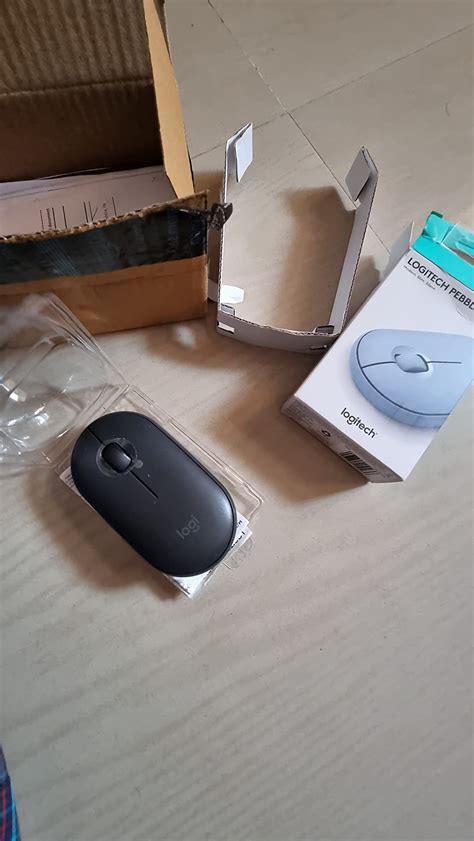 Amazon.in: Buy Logitech Pebble M350 Wireless Mouse with Bluetooth or ...