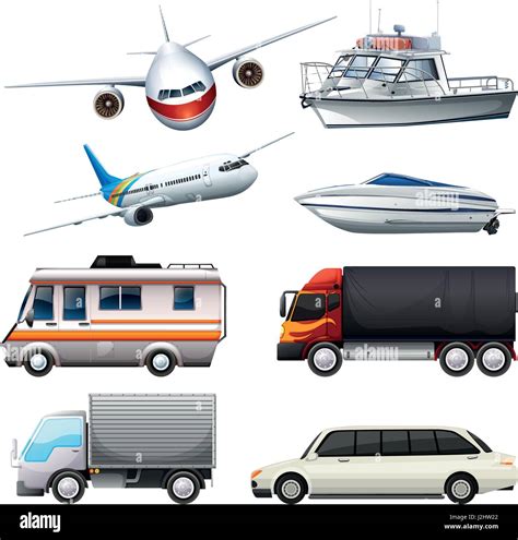 Different Types Transportation Vehicles 的图像结果
