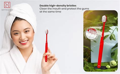 Buy Spanker Pack of 5 Extra Wide Head 15MM Adult Toothbrush with Double ...