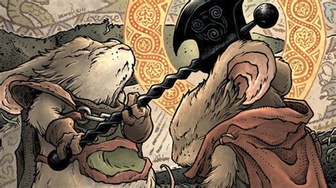 Slideshow: Mouse Guard: Dawn of the Black Axe #1 Preview Gallery