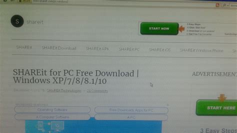 how to download share it for Windows xp..where to click on with steps ...