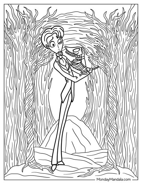 Image result for Victor Corpse Bride Coloring Sheets