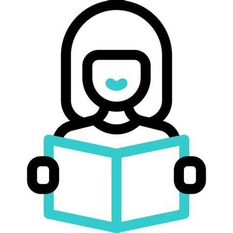 Reading Basic Accent Outline icon | Freepik