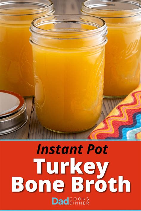 Instant Pot Turkey Bone Broth (Turkey Carcass Broth) | Recipe | Instant ...