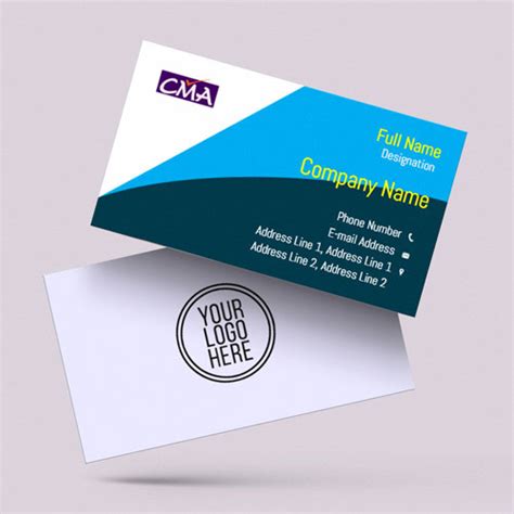 "Custom Visiting Cards for CMA Professionals | CMA Visiting Card ...