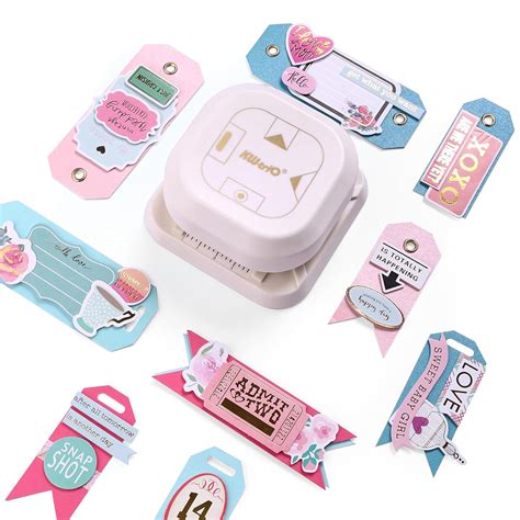 Punching Machine Small, Paper Cutter and Punch Machine for DIY Crafts ...