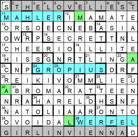 Inquisitor 1741: Schindler’s List by Phi – Fifteensquared