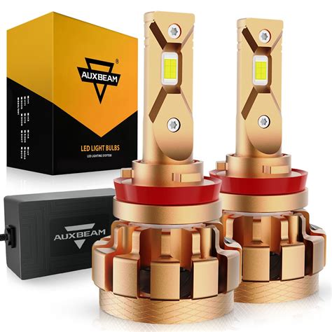 Auxbeam® h11 18000LM F-16 Plus Series led headlight bulb | best h11 led bulb