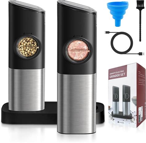 ALLWORTHLIFE Gravity Automatic Rechargeable Electric Salt and India | Ubuy