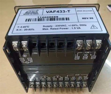 panel meter - AC MULTI FUNCTION METER WITH TRANSMITION - MFM-443 - TX ...