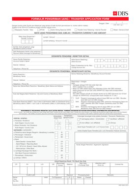 Contoh Formulir Pengiriman Uang - Fill Online, Printable, Fillable ...