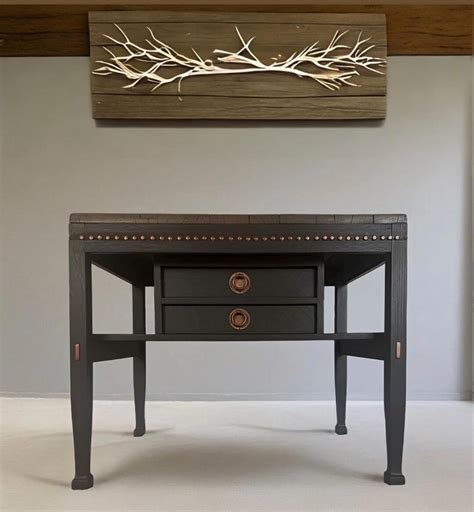 Rustic Solid Wood Entry Table - Etsy