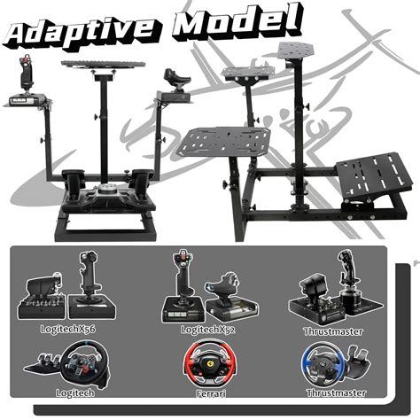 Buy Dardoo Flight Game Mount Racing Simulator Cockpit Compatible with ...