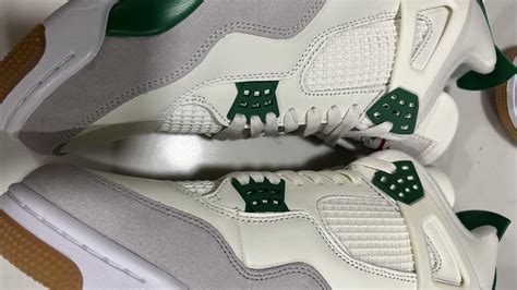Retail Comparison - Jordan 4 SB Pine Green from Coco W2C is in caption ...