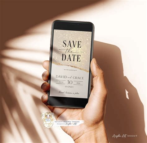 Free Electronic Save The Date Templates