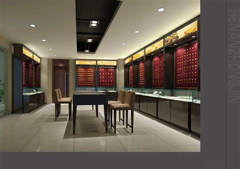 中国黄金专卖店_商业空间设计_江苏罗曼装饰工程有限公司