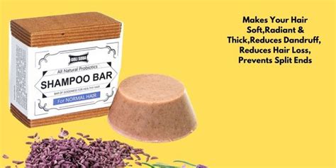 Buy Goli Soda All Natural Probiotics Shampoo Bar - For Normal Hair ...