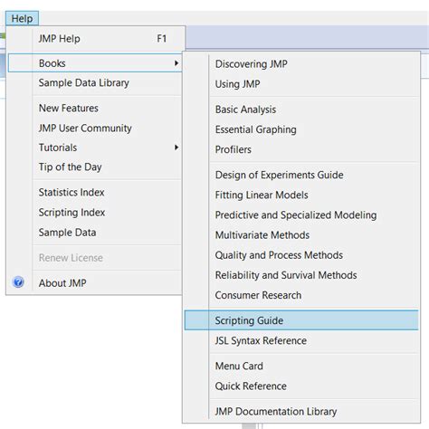 JMP Scripting Tutorial 的图像结果