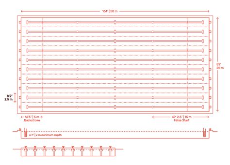 Olympic Swimming Pool Drawing