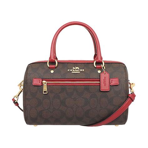 Coach by Coach Womens Crossgrain Leather Satchel India | Ubuy