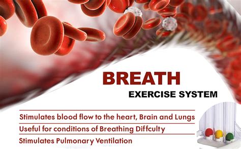 AmbiTech Respiratory 3 Ball Lung Exerciser, Spirometer, Pack of 1 ...