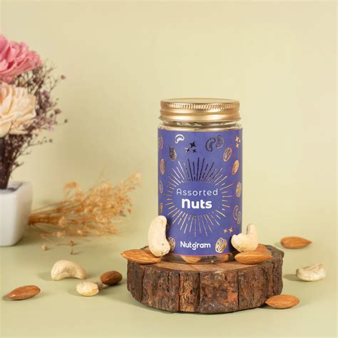 Assorted Nuts - Buy Premium Nut Jar for Diwali Gifting – The Zappy Box
